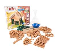Teifoc 4210 Stone Blocks Houses with Tiles, Multi Colour