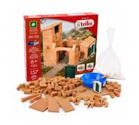 Teifoc 8010 - Construction Set - Build with real Bricks & Cement