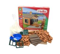 Teifoc Building set - house with bbq - 185 pieces