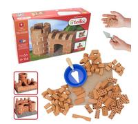 Teifoc TEI 4070 Stone Building Kit - Castle/Pen Holder, Creative Toy for Children from 6 Years, Educational Toy for Creative Play, Montessori Toy