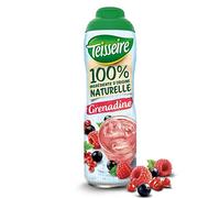 TEISSEIRE - Grenadine Syrup 60 cl - Pack of 4