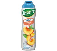 Teisseire Peach Syrup Cordial Sugar Free 60 rench Premium