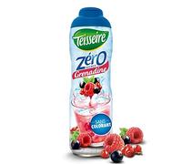 TEISSEIRE - Zero 0% Sugar Pomegranate Fragrance 600 ml - Set of 4