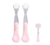TEITEAI 2 Pack Replacement Razor Handle Compatible with Venus only, Pink