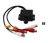 TEITEYER Car Home Audio Amplifier Bass Gain Level Volume Control Knob LC-1 Black