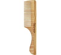 TEK Ash Wood Handmade Comb for Fine Hair, 20 x 4.5 cm, FSC 100% Certified, VeganOK, Ideal for Wet Hair