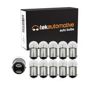 Tek Automotive 209 R5W 12V Bulb Side Light Bulb Tail Light Bulb 12V 5W Bulb BA15D Double Contact Car Bulbs - Box of 10