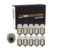 Tek Automotive 245 R10W Car Light Bulbs 12V 10W BA15S Side Tail Indicator Reverse - Box of 10