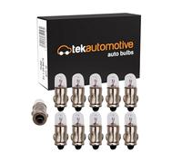Tek Automotive 282 6V 1.2W BA7S Peanut Bulb Indicator Dashboard Instrument Panel Warning Light - Box of 10