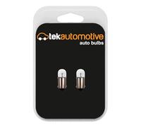 Tek Automotive 293 T4W 6V 4W Motorcycle Light Bulbs BA9S Side Tail Light - Twin Pack