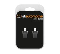 Tek Automotive 509T Car Light Bulbs PCB Tacograph Dashboard Panel Light 286T 12V 1.2W B8.5D Black T5 Bulb - Twin Pack