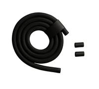 Tek Automotive Diesel Leak Off Pipe - 1 Metre Fuel Return Line, 3.5mm Inner / 7.5mm Outer Diameter, Braided Hose for Common Rail Engines - Heat & Fuel Resistant, Flexible, Durable