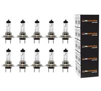 Tek Automotive H7 24V 70W 474 PX26d Truck Headlight Bulbs (499A) - E-Marked Lorry Halogen, Pack of 10