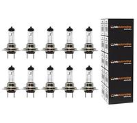 Tek Automotive H7 Headlight Bulb 499 Car Bulbs 12V 55W PX26D 477 - Car Headlight Bulb Replacement, Bright Beam, Easy Install - Long Lasting for Enhanced Visibility and Safety on the Road - Pack of 10