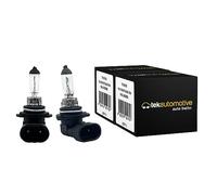 Tek Automotive HB4 9006 12V 51W P22D Halogen Headlight Bulbs for Headlamp Fog Light - Twin Pack