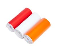 Tek Automotive Lens Repair Tape - 3 Pack Red, Amber, Clear - 50mm x 1M Car Tape, Crack Repair Tape for Broken Lights, Easy Application