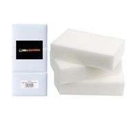 Tek Automotive Magic Eraser Sponge 3 Pack - Melamine Foam Sponges Remove Scuffs from Car Interior Trim, Vinyl & Plastic - Also Cleans Walls, Trainers, Tiles & More Without Chemicals