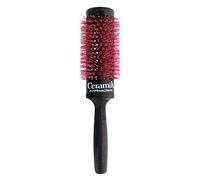 Tek Ceramik Antibacteric Oxy Brush Round Hair Brush - Black/red 42Mm Multi One Size