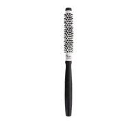 Ceramik Antibacteric Round Hair Brush - Black/White 13mm Tek Multi One Size