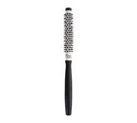 Ceramik Antibacteric Round Hair Brush - Black/White 13mm Tek Multi One Size