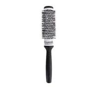 Ceramik Antibacteric Round Hair Brush - Black/White 30mm Tek Multi One Size