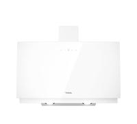 Teka | Vertical decorative hood | Perimeter suction | DVN 74030 TTC | White Glass | 70 cm