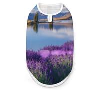 Tekapo Lake Scenery Landscape Dog Shirts Pullover Pet Vest T-shirts for Small Medium Dogs & Cats