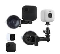 TEKCAM 2 Pack Suction Cup Mount Compatible with Blink Outdoor 4, 3, 2K+, Blink Mini 2K+, Blink Mini, Weatherproof Camera No Drilling Mount for Windows Glass Doors Car(Leave No Marks, Rotatable)