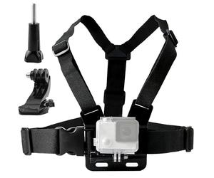 TEKCAM Adjustable Chest Mount Strap Compatible with Gopro Hero 13 12 11 10 9/ AKASO EK7000/ DJI Osmo/WOLFANG/Apeman/Jadfezy & Most Action Camera, Action Cam Chest Harness Strap Accessories