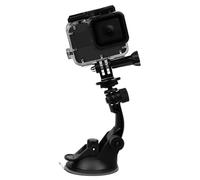 TEKCAM Camera Car Suction Cup Mount Compatible with Gopro Hero 13 12 11 10/ AKASO EK7000/ Dji Osmo Action 5 Pro/4/ insta360 and Other Action Cameras, Adjustable Window/Windshield Car Holder