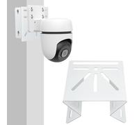 TEKCAM Corner Mount Bracket for Tplink Tapo TC40/TC41/C530WS/C520WS/C51A & Reolink 4K Camera, 270° Wide-Angle Mounting Bracket, Exterior Metal Wall Corner Mount Holder for PTZ Cameras