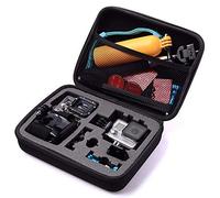 TEKCAM Water-Resistant Protective EVA Carrying Case Bag for GoPro Hero 6 5AkasoApemanDBPowerSoocooCrosstour 4K Waterproof Action Camera, Ideal for Travel Home Storage