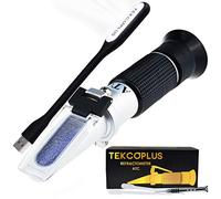 Optics Grape Wine Refractometer with ATC, Dual Scale 0-25% vol and Alcohol & 0-40% Brix, for Wine Making, Homebrew Kit, Winemakers, with LED Light and pipettes