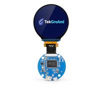 TekGroAml Portable mini IPS LCD Round Screen,2.8 inch 480x480 Circle Display and Micro HD Control Board