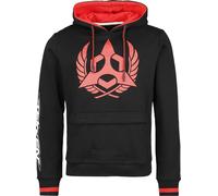 Tekken Mishima Zaibatsu Hoodie black red S