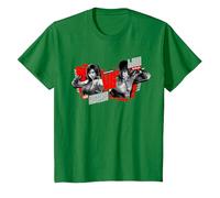 【Tekken】 Tekken 036 T-Shirt, Youth, Kelly Green, Small