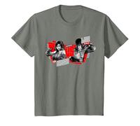 【Tekken】 Tekken 036 T-Shirt, Youth, Olive Heather, Small
