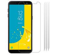 TeKKno® 3x Clear LCD Screen Protectors Guards And Cleaning Cloths for SAMSUNG GALAXY J6 2018 [SM-J600]
