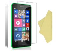 TeKKno® 3x Clear Plastic PET LCD Screen Protector Cover Guards for Nokia Lumia 630/635