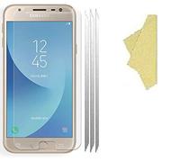 TeKKno® 3x LCD Screen Protectors Guards And Cleaning Cloths for Samsung Galaxy J3 2018 [SM-J337]