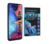 TeKKno Fonetek® TEMPERED GLASS LCD Screen Protector Guard Case Cover for Samsung Galaxy A20e