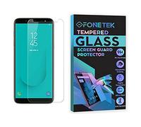 TeKKno® TEMPERED GLASS 9H Hardness LCD Screen Protector Guard Case Cover for Samsung Galaxy J6 2018 (SM-J600)