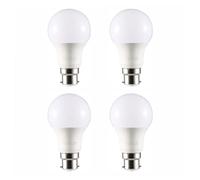 TEKLED® A60 LED Bulbs | B22 Bayonet Cap | Energy Saving 12W Light Bulb 100W Incandescent Bulb Equivalent | 2700K DIMMABLE 1020LM | 4-Pack | Warm White