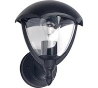 TEKLED Gardens Megan Outdoor Lantern Wall Light | E27 Compatible Outdoor Lighting Fixture | Weatherproof Assurance IP44 | for Entryways Facades Patios Porches Garages | Upward (Bulb not Included)