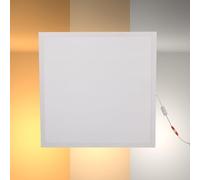 TEKLED LED Panel Ceiling Lights | 40W 5600LM | 3CCT Switchable (3000K/4000K/6000K) | 600x600mm Ultra-Slim Flush Mount Panels | for Home, Office, Kitchen, Commercial Use | 600x600
