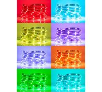 TEKLED® LED Strip Lights | 16.5FT RGB 150 LED SMD5050 | IR Remote Control | Multi-Coloured Changing for Home TV Kitchen Party Wedding DIY Decoration