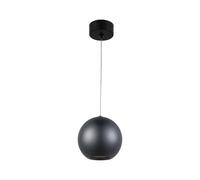 TEKLED myHome Orb Pendant Downlight | Grey Finish GU10 Compatible Hanging Adjustable Lighting Fixture | for Modern Living Rooms Dining Areas Cafes Restaurants | Sphere (Bulb not Included)