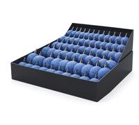 TeKnic® Elite Series 50-Pack Premium Mineral Air Stones - 50mm (2") Round Bubbler DWC Hydroponics, Aquariums & Ponds High-Efficiency Oxygen Diffuser Smart Nozzle fits 4mm & 9mm Tubing-Bulk Value Set