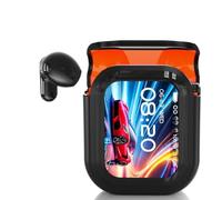 TeKnic R Simple. Powerful. Wireless Gaming Earbuds with Machine Translation, Low Latency, Long Battery Life, Black, 24 Hours Total Talk Time, Language Translation Mode