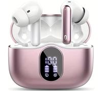 TeKnic R Simple. Powerful. Wireless Over-Ear Headphones with Active Noise Cancelling 60H Battery Life Memory Foam Cushions Type-C Fast Charging AUX Port Built-in Mic Premium Sound Lightweight Design